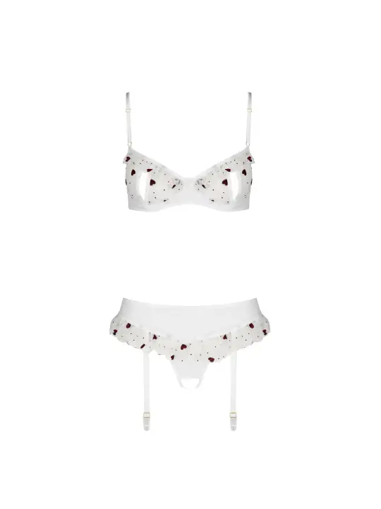 CONJUNTO DE 3 PEÇAS LOVELIA BRANCO PASSION