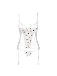 CORPETE E TANGA LOVELIA BRANCO PASSION