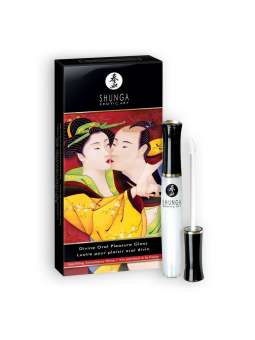 SHUNGA DIVINE ORAL PLEASURE GLOSS CHAMPANHE MORANGO 10ML