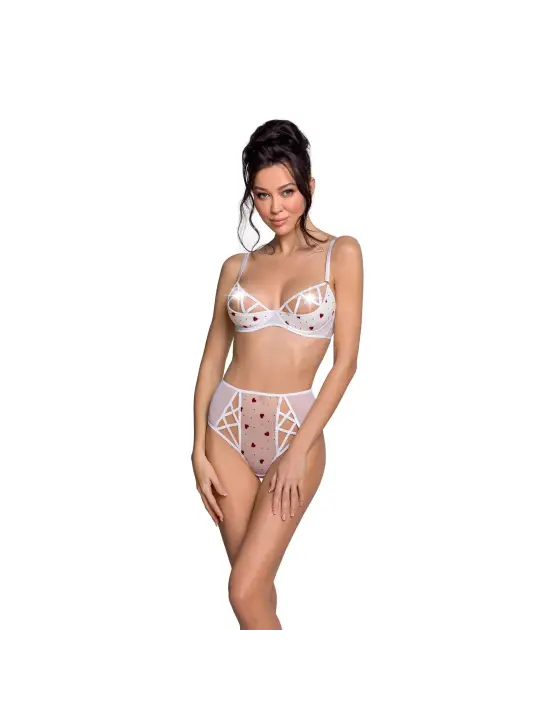CONJUNTO DE 2 PEÇAS LOVELIA BIKINI BRANCO PASSION