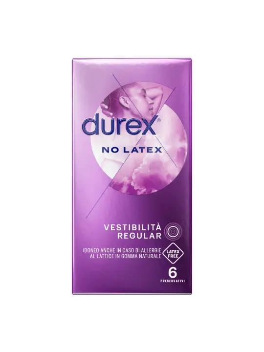 PRESERVATIVOS DUREX NO LATEX 6 UNIDADES