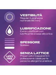 PRESERVATIVOS DUREX NO LATEX 6 UNIDADES