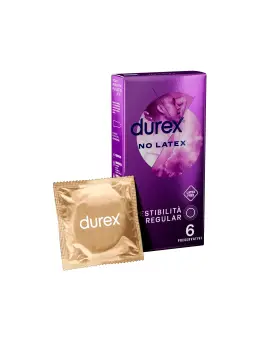 PRESERVATIVOS DUREX NO LATEX 6 UNIDADES