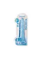DILDO REALISTA COM TESTÍCULOS CRYSTAL CLEAR 10 /25,4 CM AZUL REALROCK