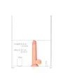 DILDO REALISTA COM TESTÍCULOS STRAIGHT 11 /28 CM FLESH REALROCK