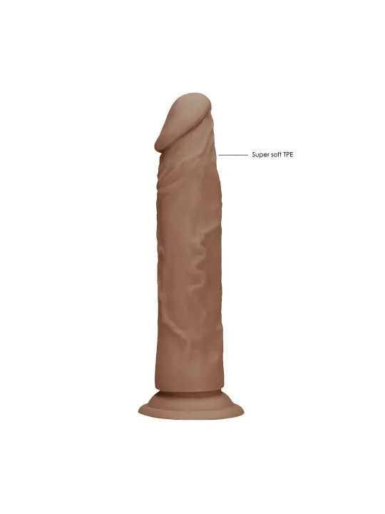 DILDO COM VENTOSA TAN 8 / 20 CM REALROCK