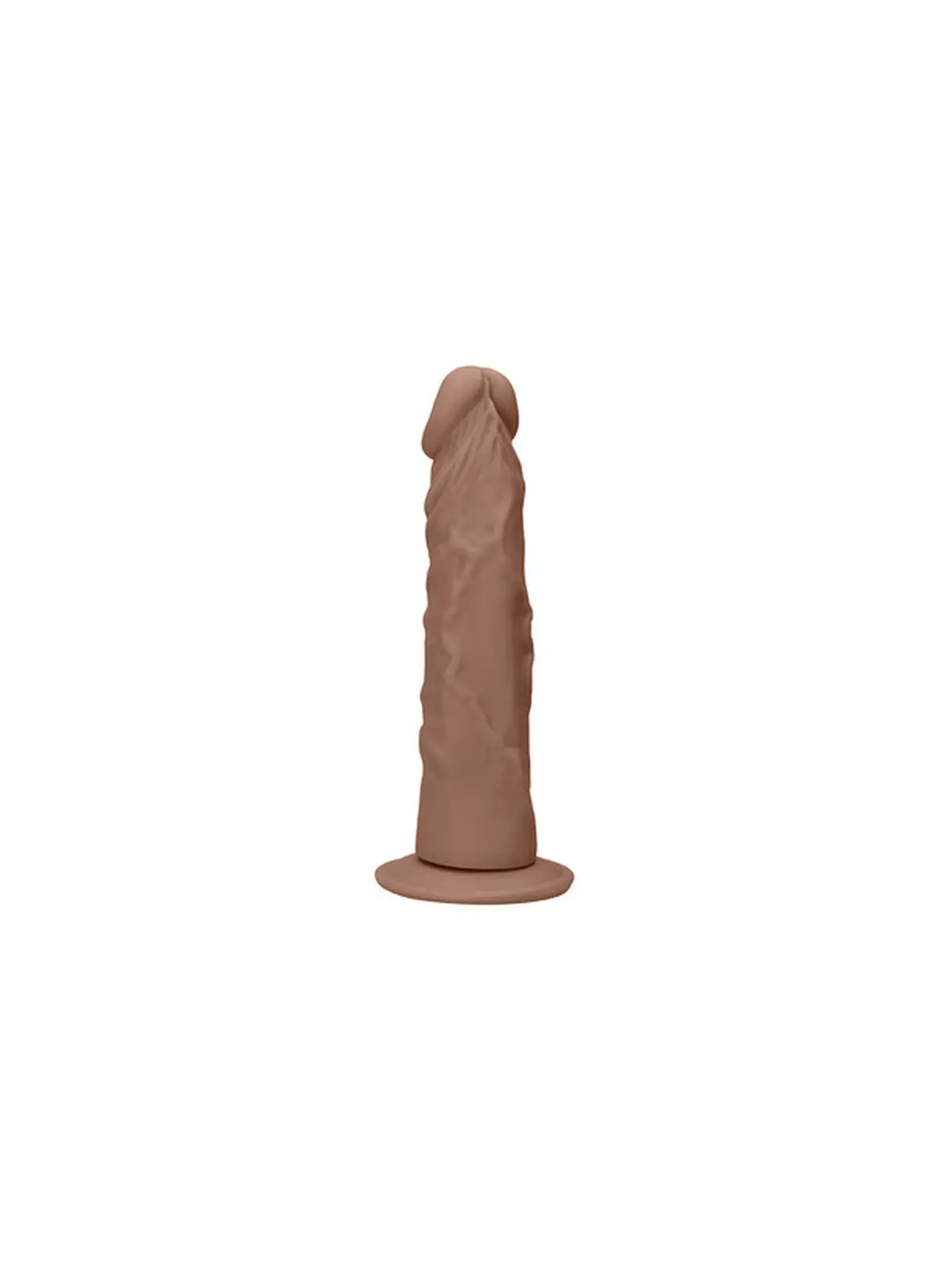 DILDO COM VENTOSA TAN 7 / 17 CM REALROCK