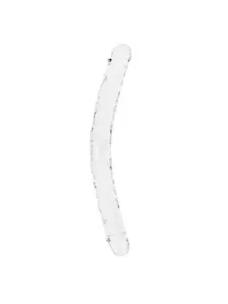 DILDO DUPLO CRYSTAL CLEAR 18 /45 CM TRANSPARENTE REALROCK