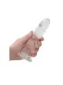 DILDO NON-REALISTIC CRYSTAL CLEAR 7 /17 CM REALROCK