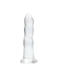 DILDO NON-REALISTIC CRYSTAL CLEAR 7 /17 CM REALROCK