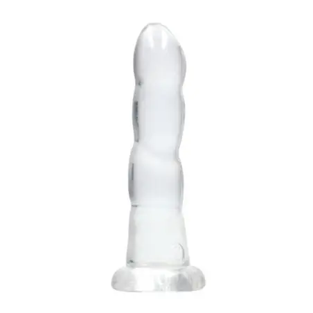 DILDO NON-REALISTIC CRYSTAL CLEAR 7 /17 CM REALROCK