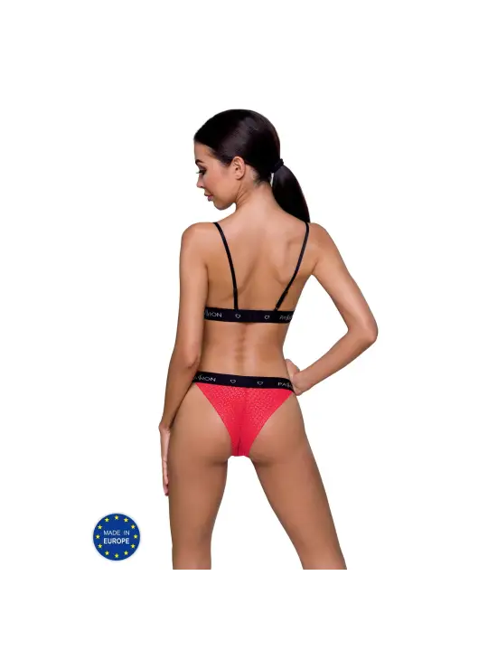 CONJUNTO DE 2 PEÇAS GLAMISS VERMELHO/PRETO PASSION