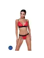 CONJUNTO DE 2 PEÇAS GLAMISS VERMELHO/PRETO PASSION