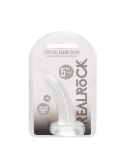 DILDO NON-REALISTIC CRYSTAL CLEAR 5 /11,5 CM REALROCK
