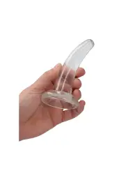 DILDO NON-REALISTIC CRYSTAL CLEAR 5 /11,5 CM REALROCK