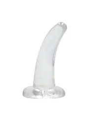 DILDO NON-REALISTIC CRYSTAL CLEAR 5 /11,5 CM REALROCK