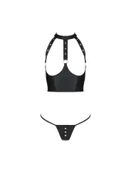 CONJUNTO DE 2 PEÇAS GENEVIA PRETO PASSION