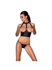 CONJUNTO DE 2 PEÇAS GENEVIA PRETO PASSION