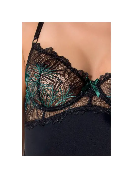 BODY FLORIS PRETO PASSION