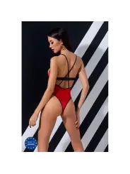 BODY FEMMINA VERMELHO DEVIL COLLECTION PASSION