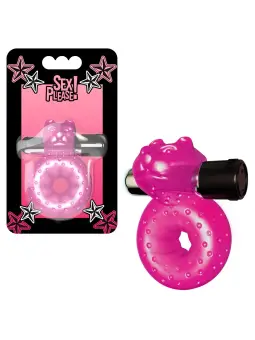 ANEL PARA O PÉNIS COM VIBRAÇÃO SEX PLEASE! MISHA ROSA