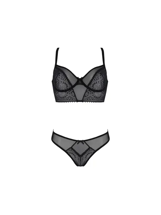 CONJUNTO DE 2 PEÇAS DROSERA PRETO ECO COLLECTION PASSION