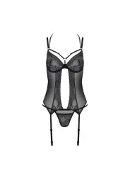 CORPETE E TANGA DROSERA PRETO ECO COLLECTION PASSION