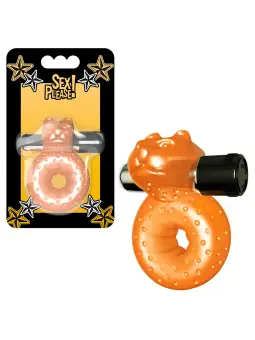 ANEL PARA O PÉNIS COM VIBRAÇÃO SEX PLEASE! MOROZKO LARANJA