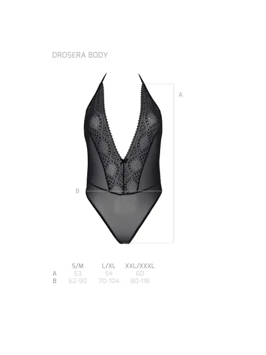 BODY DROSERA PRETO ECO COLLECTION PASSION