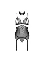 CORPETE E TANGA DOMINICA PRETO DEVIL COLLECTION PASSION