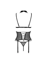 CORPETE E TANGA DOMINICA PRETO DEVIL COLLECTION PASSION