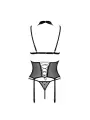 CORPETE E TANGA DOMINICA PRETO DEVIL COLLECTION PASSION