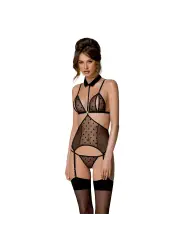CORPETE E TANGA DOMINICA PRETO DEVIL COLLECTION PASSION