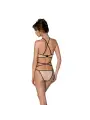 CONJUNTO DE 2 PEÇAS CHIKA BEGE DEVIL COLLECTION PASSION