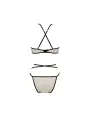CONJUNTO DE 2 PEÇAS CHIKA BEGE DEVIL COLLECTION PASSION