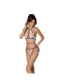 CONJUNTO DE 2 PEÇAS CHIKA BEGE DEVIL COLLECTION PASSION