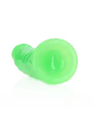 DILDO SLIM REALISTIC GLOW IN THE DARK 6'' / 15,5 CM REALROCK