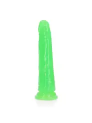 DILDO SLIM REALISTIC GLOW IN THE DARK 6'' / 15,5 CM REALROCK