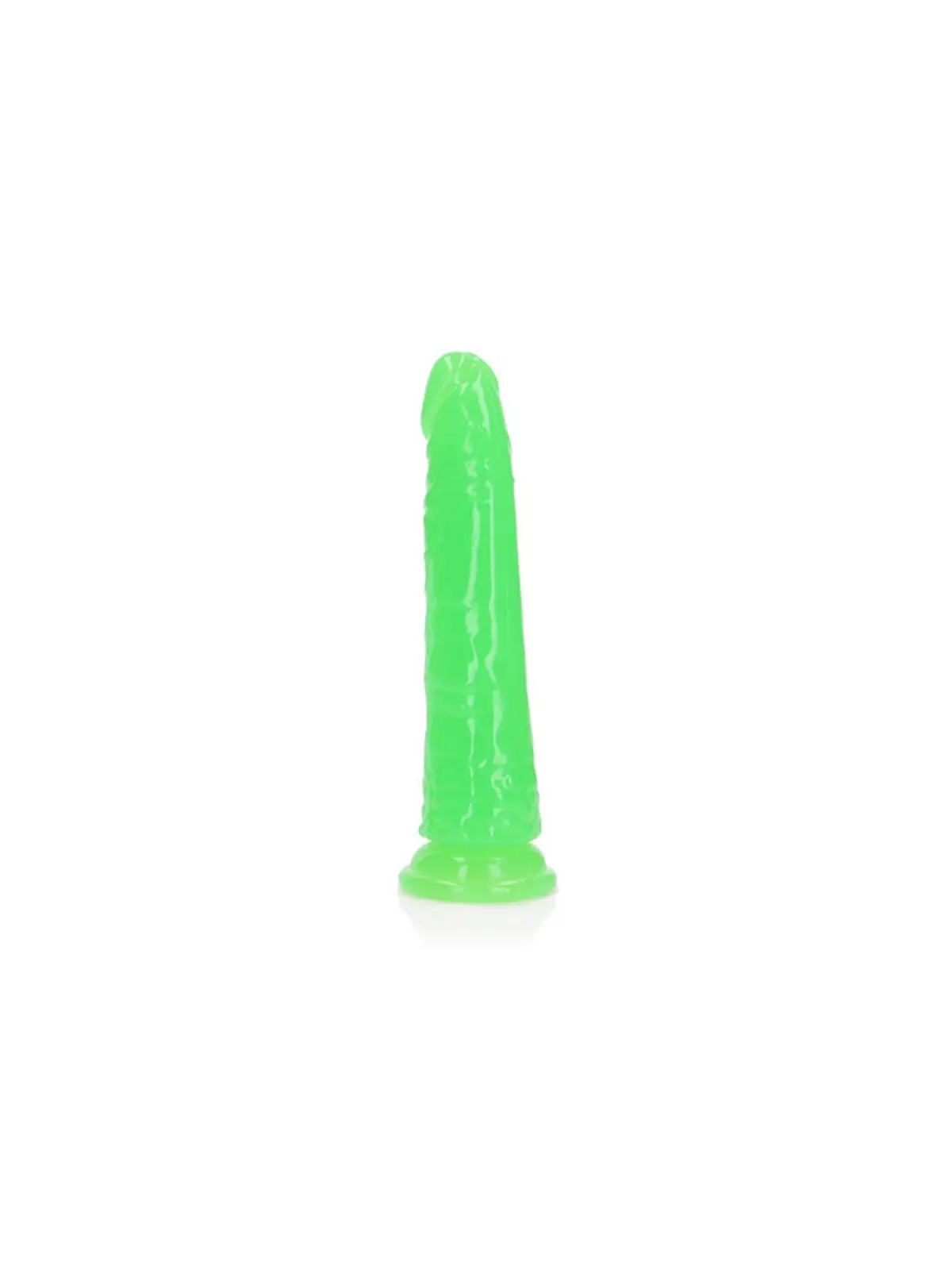 DILDO SLIM REALISTIC GLOW IN THE DARK 6'' / 15,5 CM REALROCK