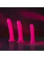 DILDO SLIM REALISTIC GLOW IN THE DARK 8'' / 20 CM ROSA REALROCK
