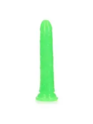 DILDO SLIM REALISTIC GLOW IN THE DARK 8'' / 20 CM REALROCK