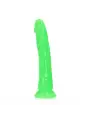 DILDO SLIM REALISTIC GLOW IN THE DARK 8'' / 20 CM REALROCK