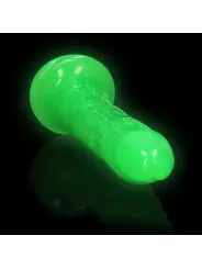 DILDO SLIM REALISTIC GLOW IN THE DARK 8'' / 20 CM REALROCK