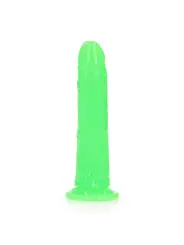 DILDO SLIM REALISTIC GLOW IN THE DARK 7'' / 18 CM REALROCK