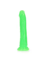 DILDO SLIM REALISTIC GLOW IN THE DARK 7'' / 18 CM REALROCK