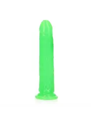 DILDO SLIM REALISTIC GLOW IN THE DARK 9'' / 22,5 CM REALROCK