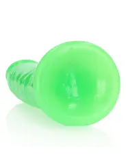 DILDO SLIM REALISTIC GLOW IN THE DARK 9'' / 22,5 CM REALROCK