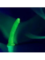 DILDO SLIM REALISTIC GLOW IN THE DARK 9'' / 22,5 CM REALROCK