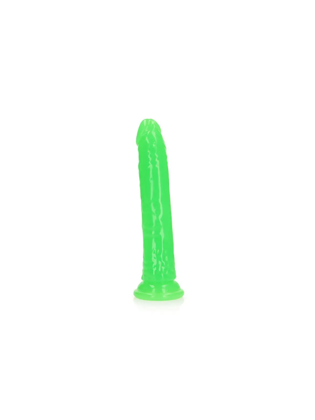 DILDO SLIM REALISTIC GLOW IN THE DARK 9'' / 22,5 CM REALROCK