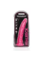 DILDO SLIM REALISTIC GLOW IN THE DARK 9'' / 22,5 CM ROSA REALROCK